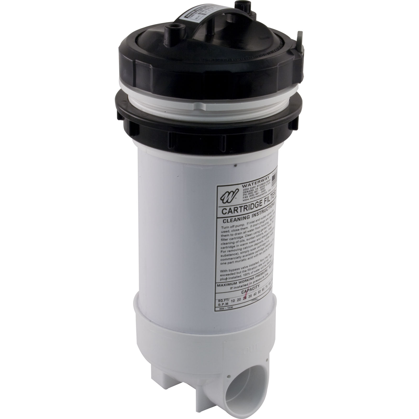 CARTRIDGE FILTER, WATERWAY TOP LOAD, 25 SQFT, 2