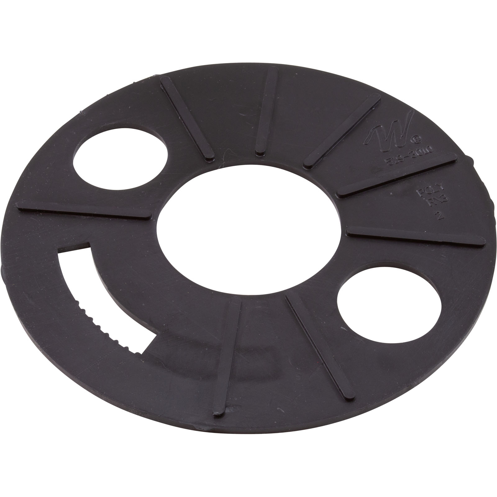 DIVERTER PLATE, WW TOP MOUNT/DYNA-FLO/FRONT ACCESS, QTY 2 | 519-3010