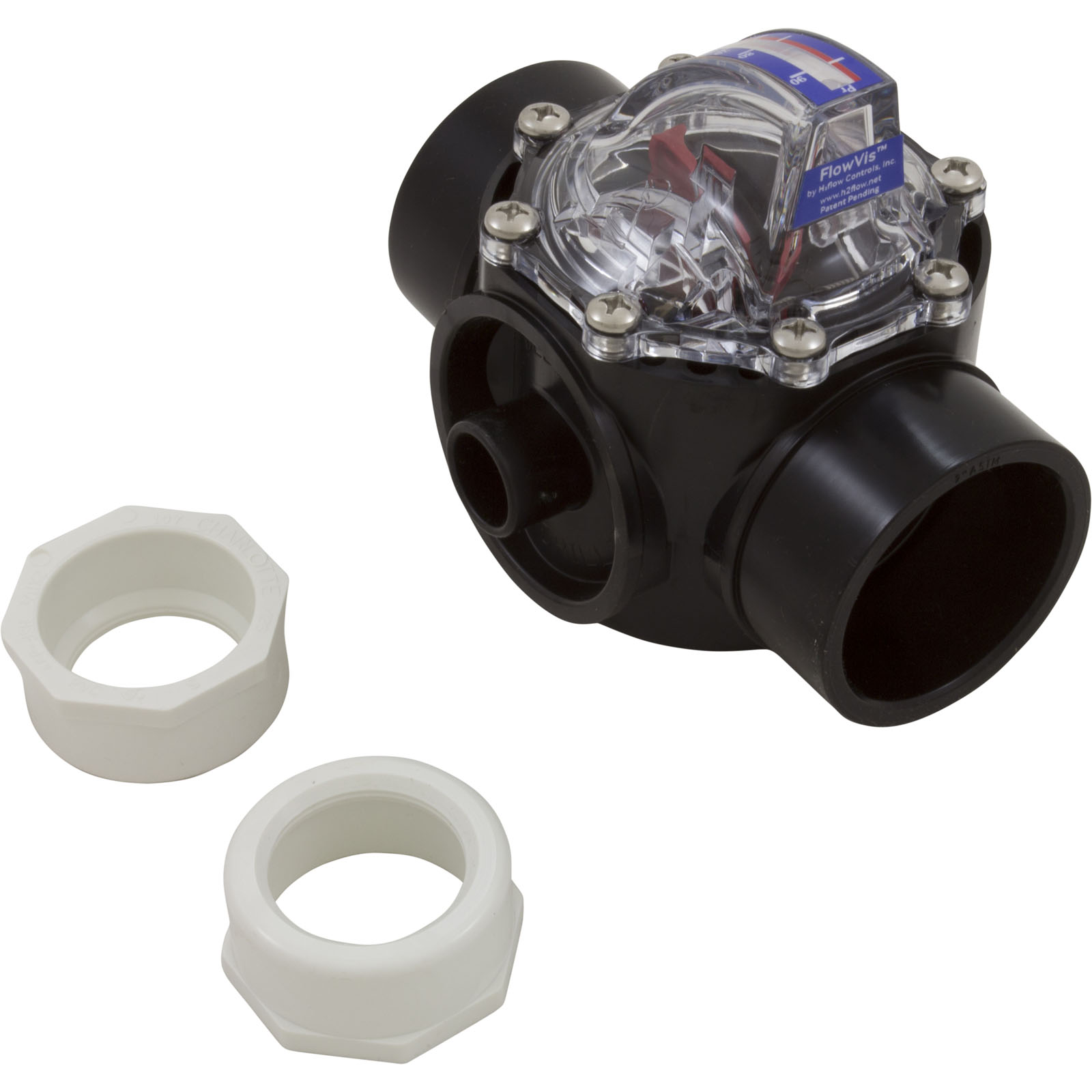 FLOW METER/CHECK VALVE, FLOWVIS, 1-1/2‰ÛS | FV-C-15