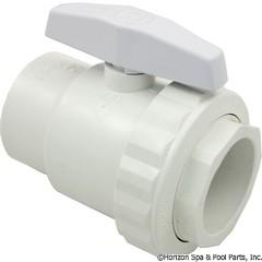 BALL VALVE, HAYWARD, TRIMLINE, 1-1/2