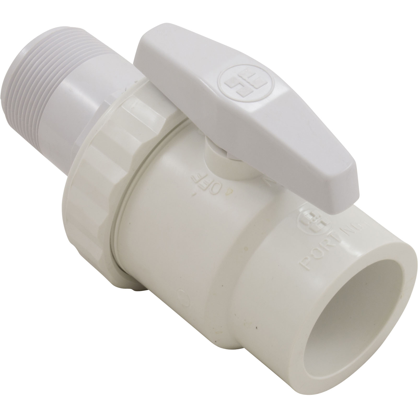 BALL VALVE, HAYWARD TRIM LINE 2-WAY, 1.5