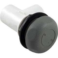 On/Off Valve, Waterway, 1" Slip x 1" Slip, Single Port, Gray 26-270-1216