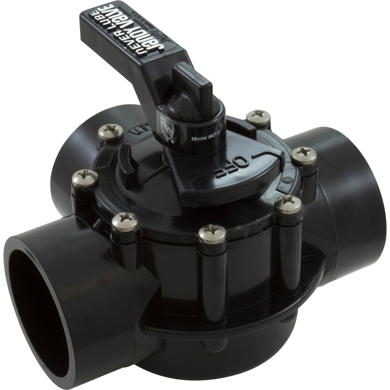 Picture of 4717 Jandy   Valve Neverlube 2"s/2-1/2"spg Pos Seal 3 Port  