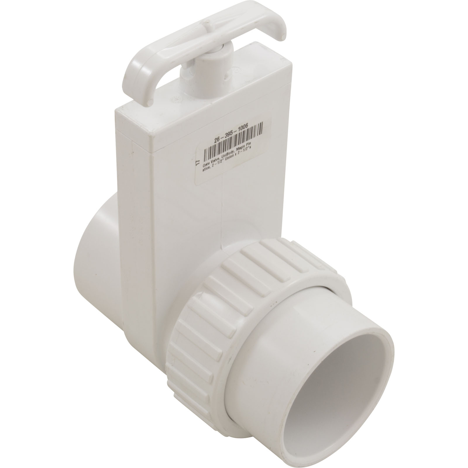 GATE VALVE, UNIBODY, MAGIC PLASTICS, 2-1/2
