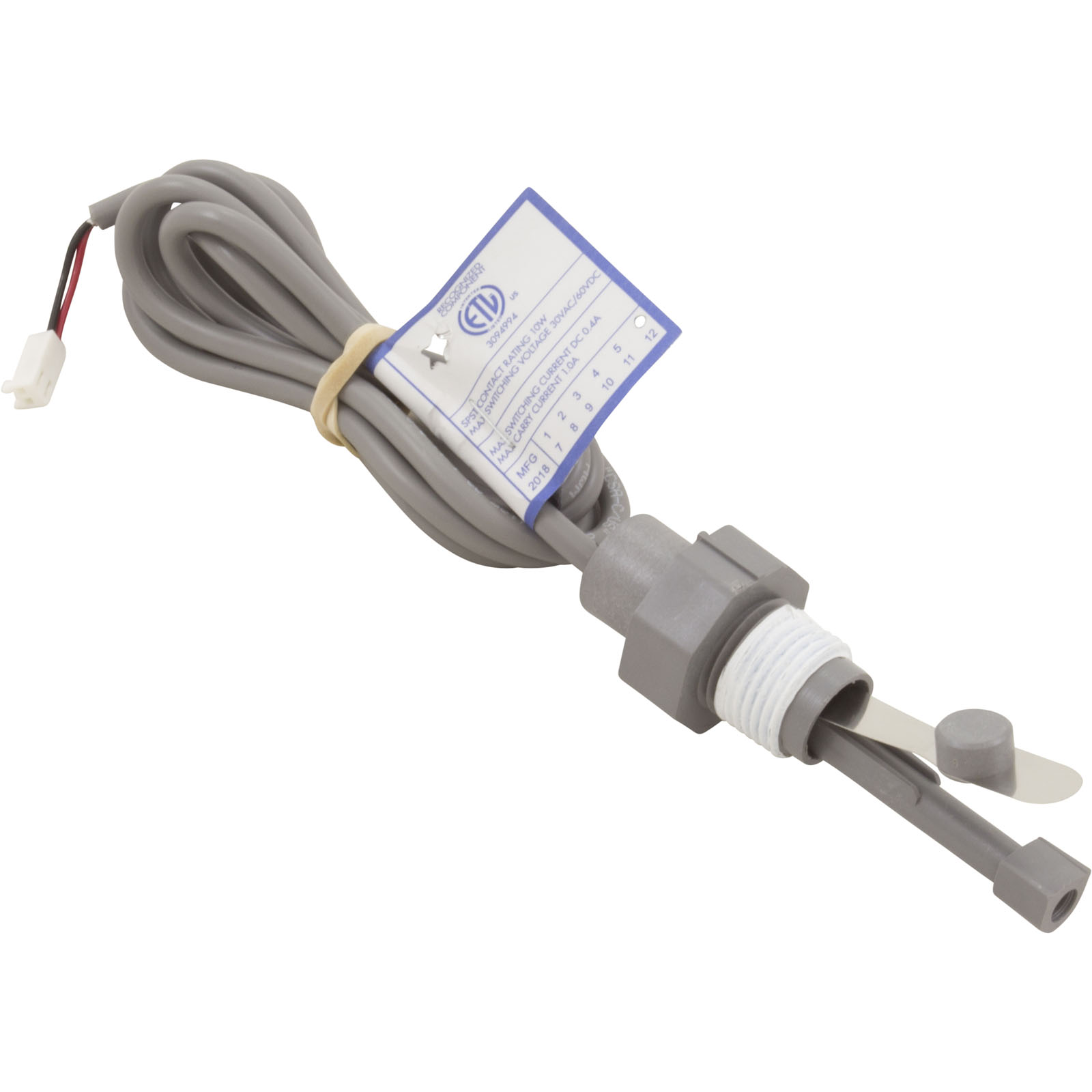 FLOW SWITCH, HARWIL Q12DS-C2, BEACH COMBER, MOLEX | Q-12DS-C2/2/6M/NO/4F