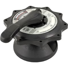 Lid Assembly, Hayward SP0715 2" Vari-Flo Valve, Black 27-150-2130