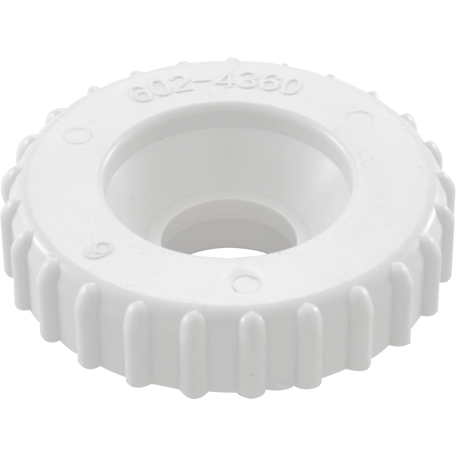 CAP, WATERWAY SINGLE PORT ON/OFF VALVE, WHITE | 602-4360