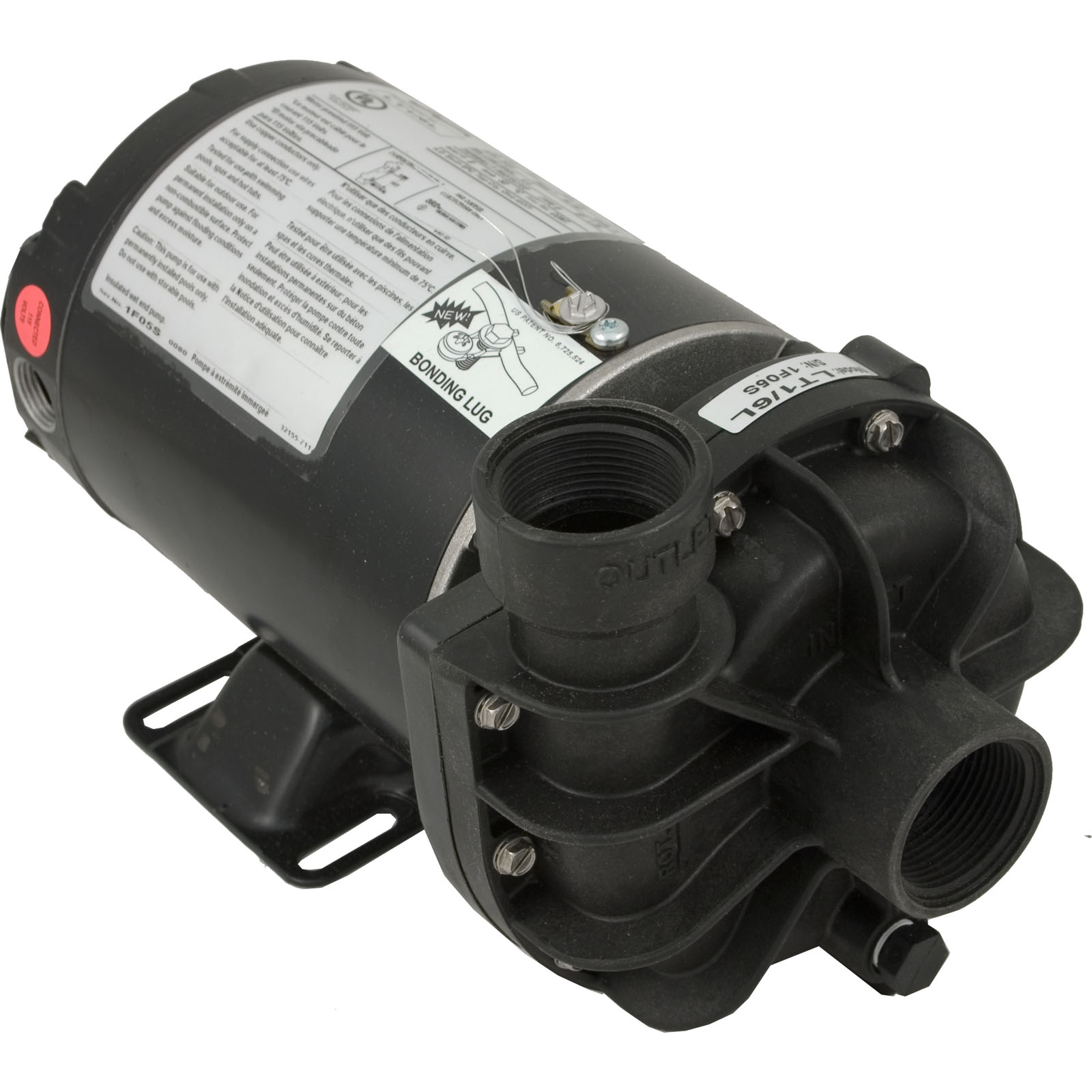 Picture of LT1/6L PumpPentair Sta-Rite LT Series1/6hp115v1-SpdOEM