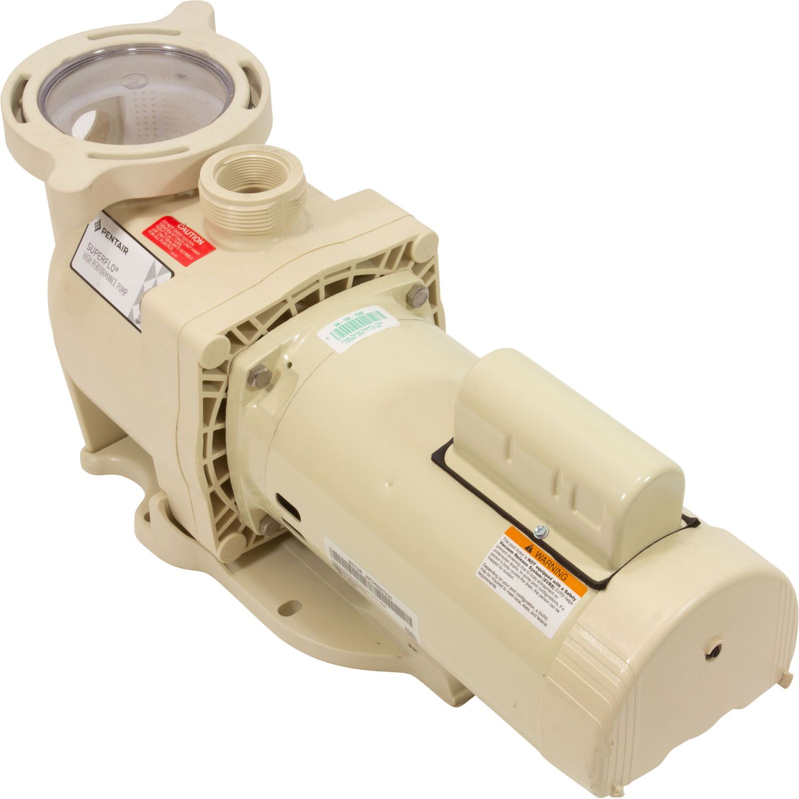 Picture of 340040 Pump Pentair SuperFlo 2.0hp 115/208-230v 1-1/2