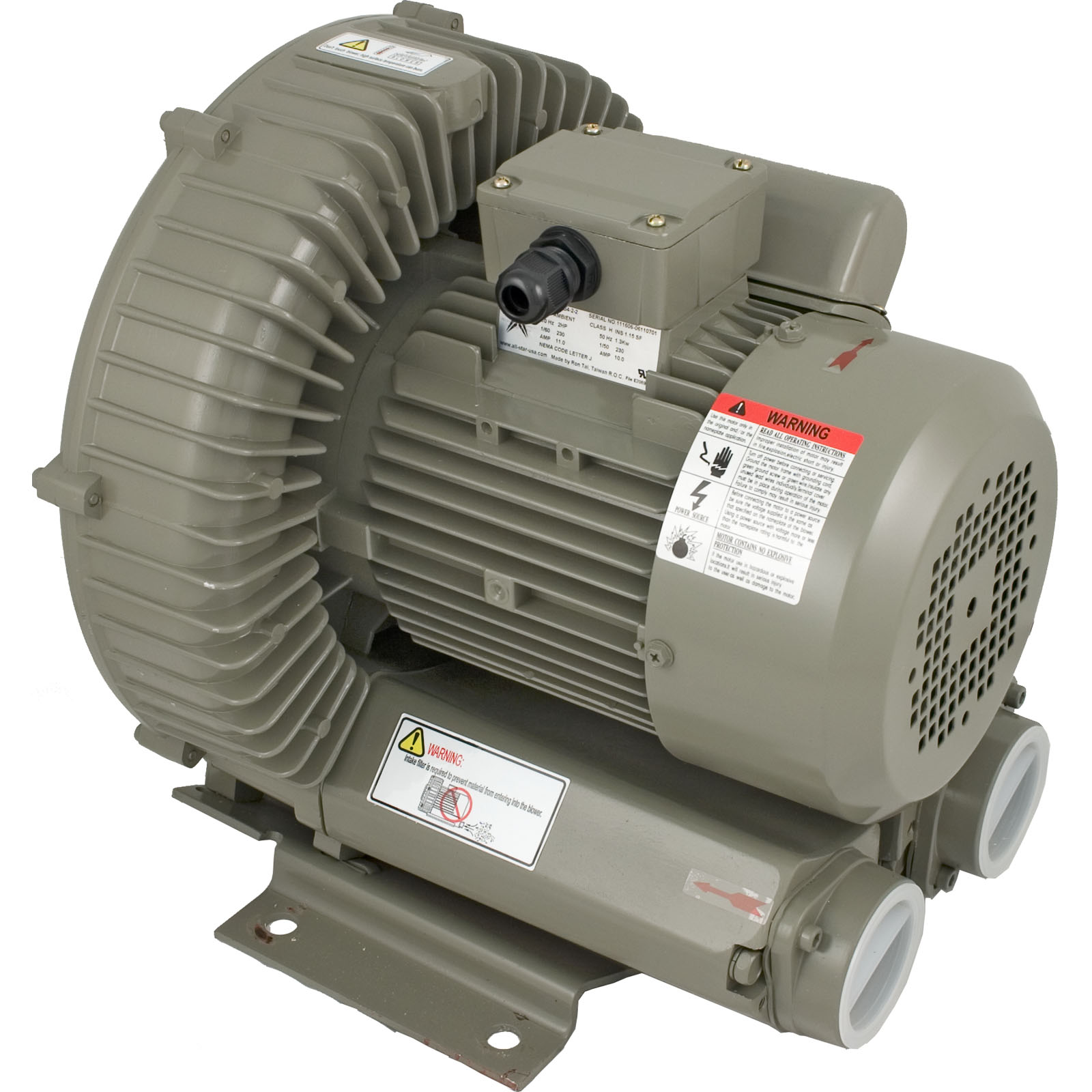 Picture of RBH4-2-2 Commercial Blower Duralast 2.0hp 230v Single Phase