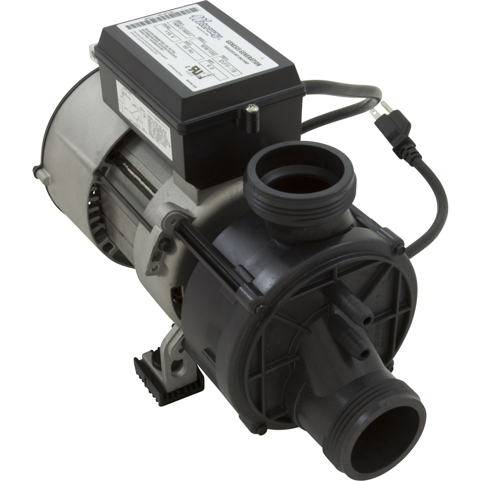 PUMP, BATH, WATERWAY GENESIS, 9.0A, 115V, 1-1/2