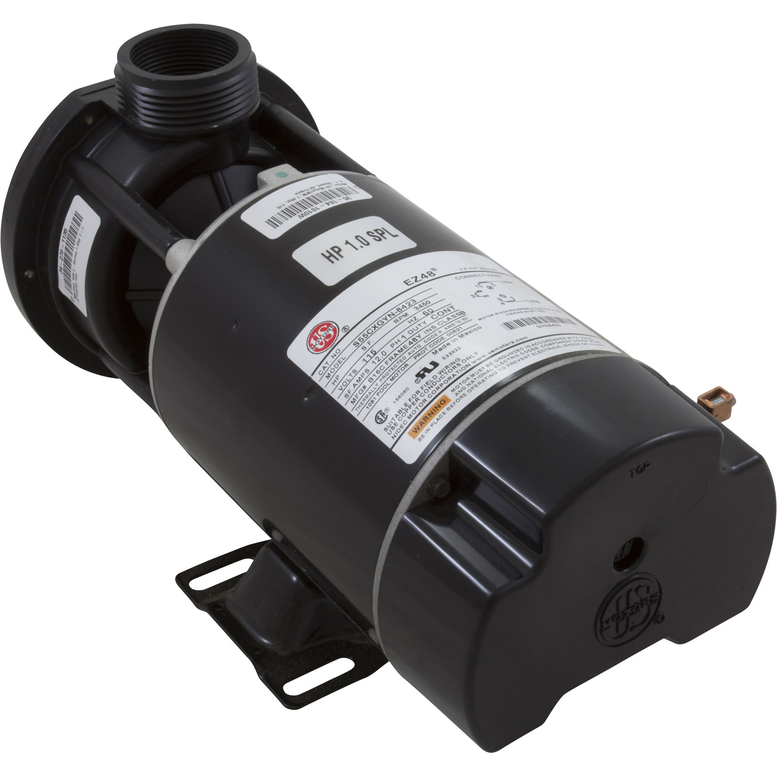 Picture of 3410410-15HZN Pump WW E-Series 1.0SPL US Motor 115v 1-Spd 48fr1-1/2