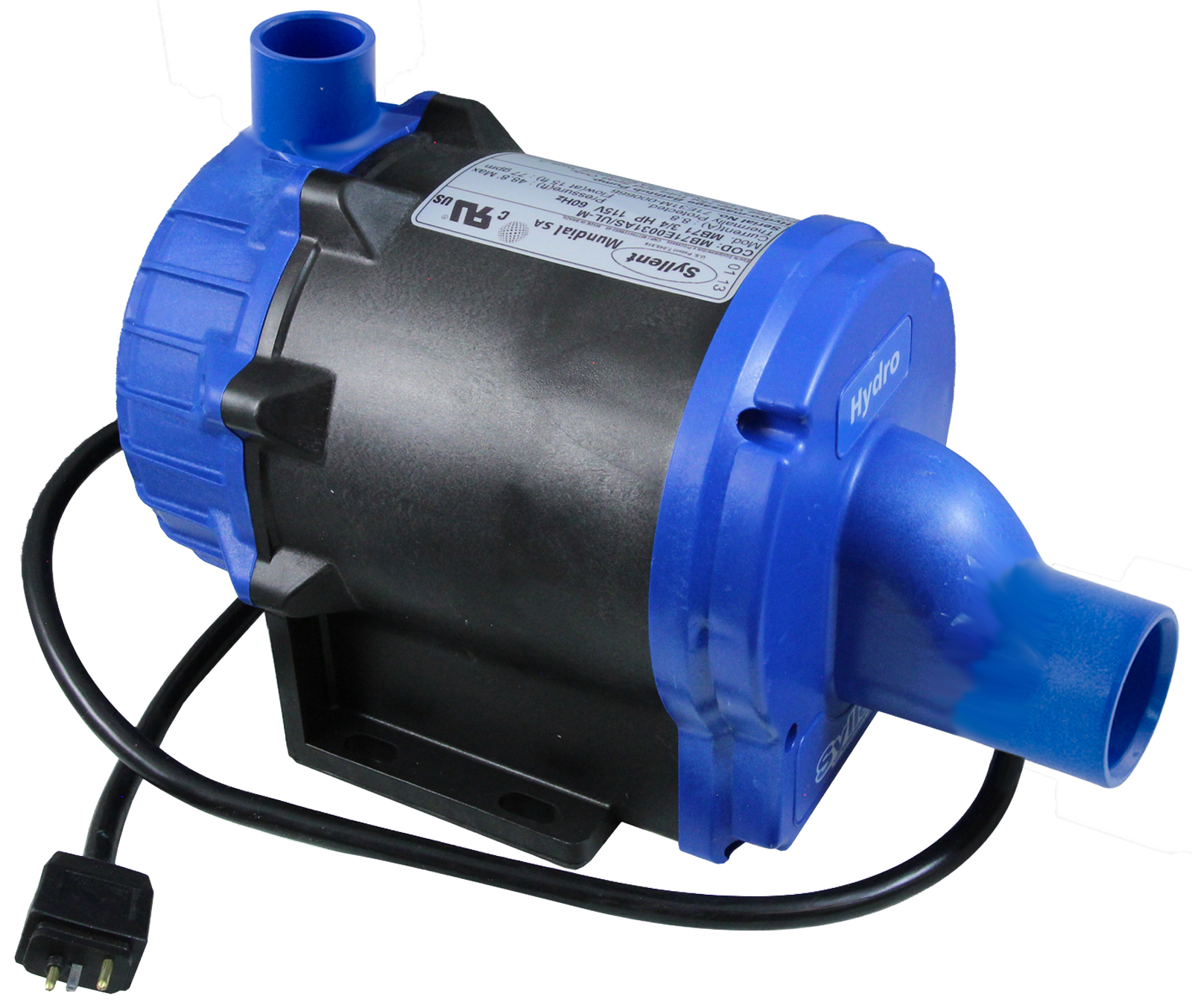 PUMP, SYLLENT, 0.75 HORSEPOWER,115V,100% DRAIN, JJ CORD, OEM | MB71E0031AS/ULM