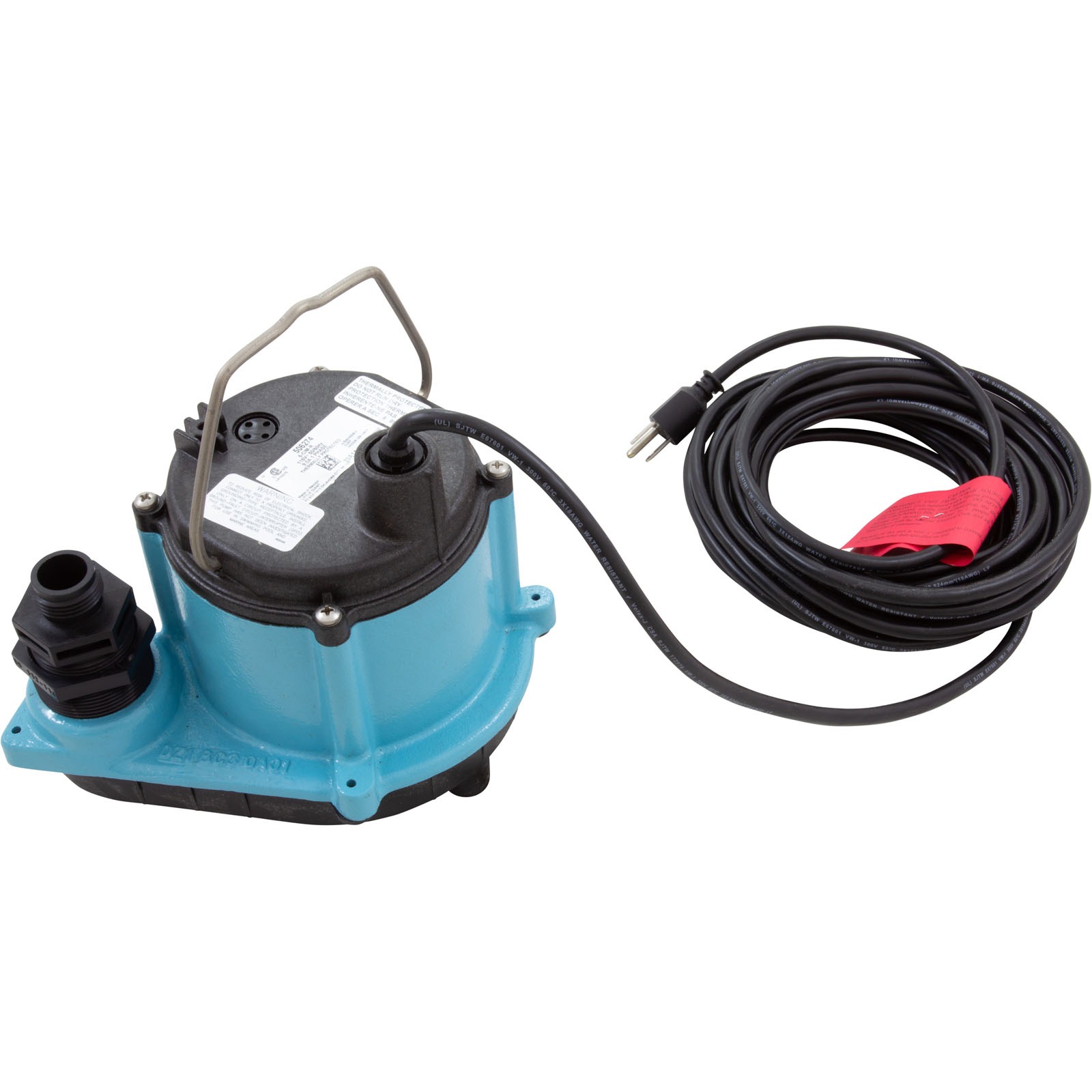 Picture of 506274 Pump Submersible Little Giant 6-CIM-R 115v46GPM25' Cord