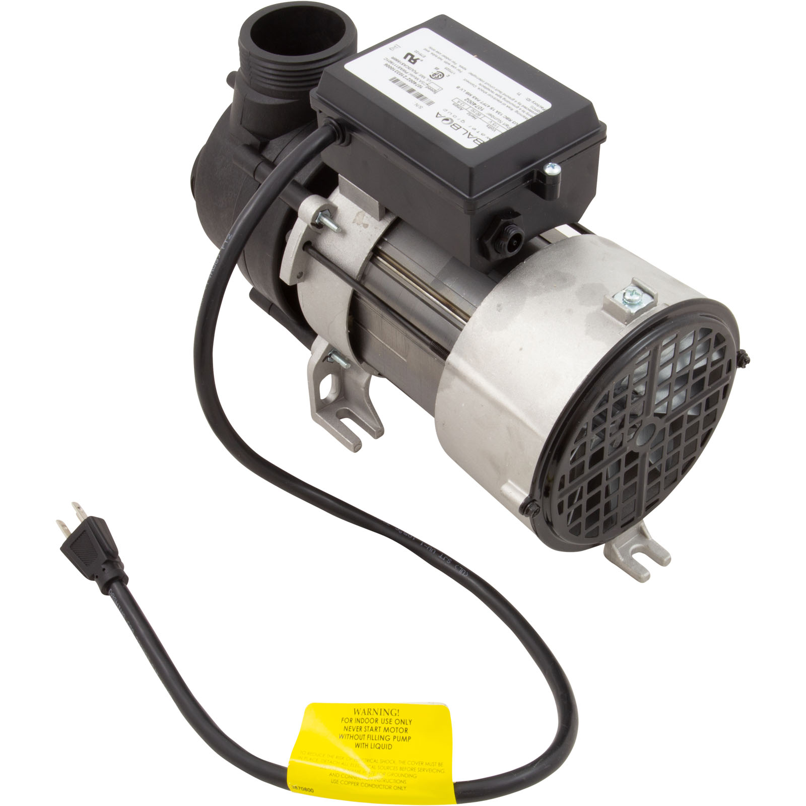 Picture of 1074002 PumpBathBWG Vico WOW1.5hp115vw/Air Switch & CordOEM