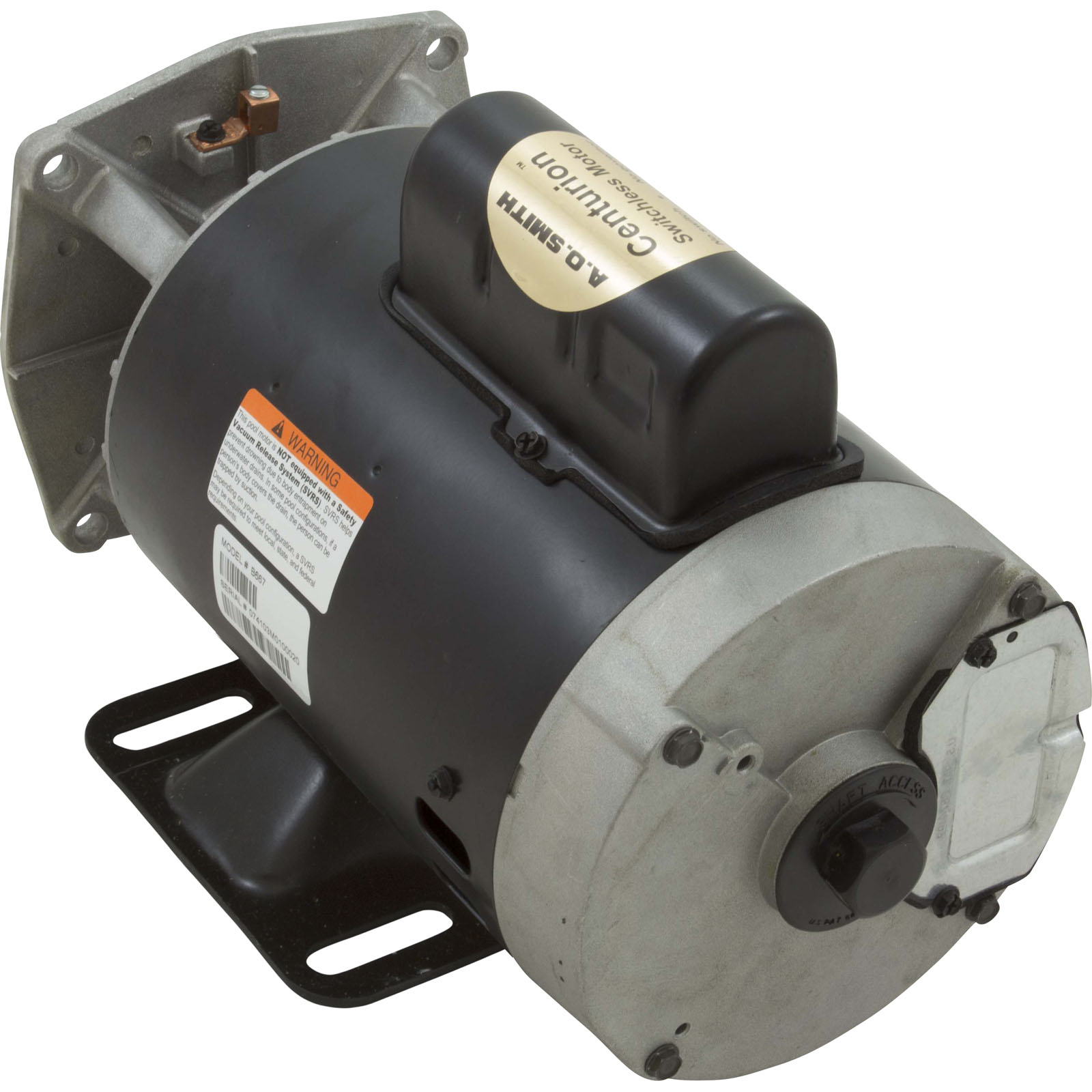 MOTOR, CENTURY, 0.75HP, 115V/230V, 1 SPD, 56YFR,THD, NO SVRS 