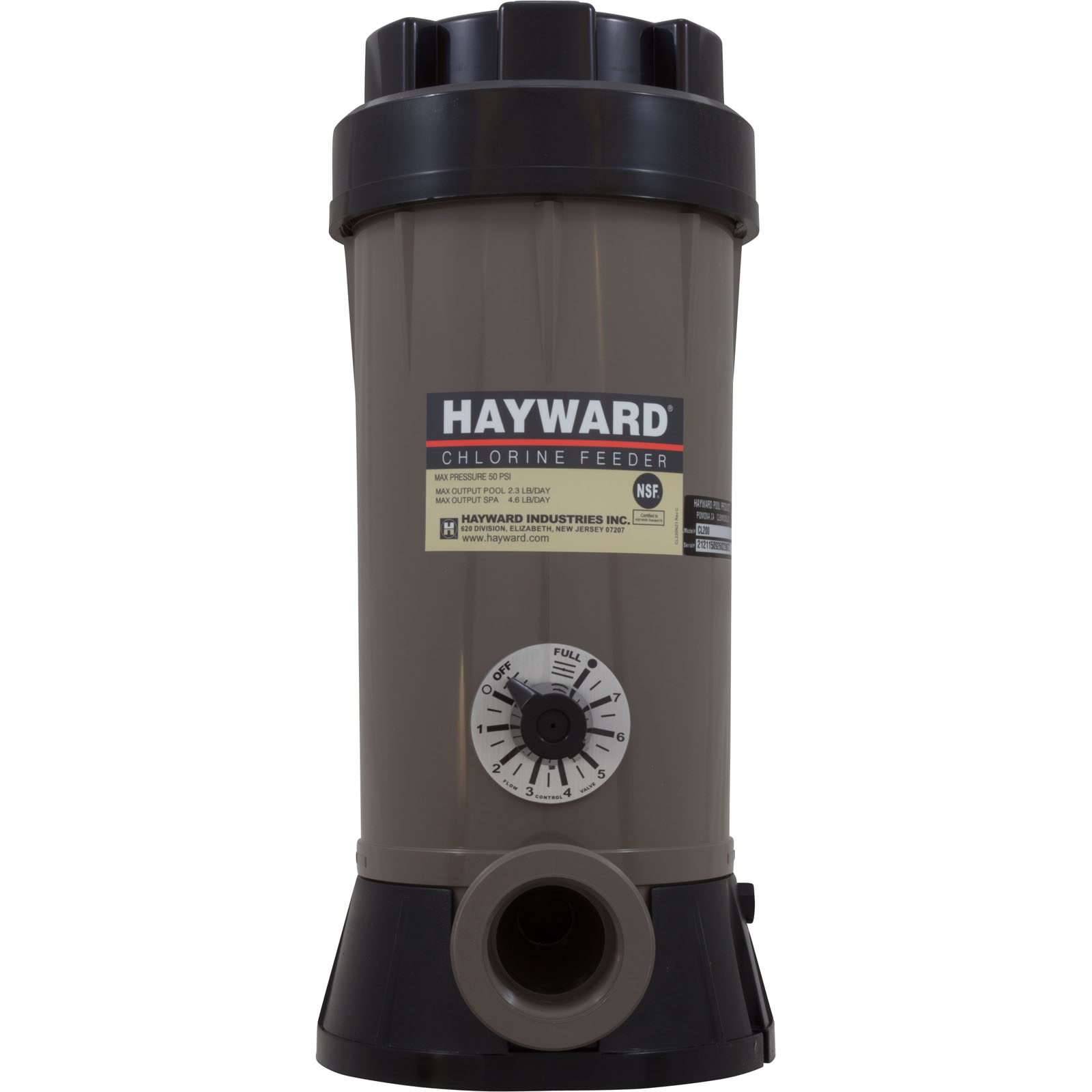 hayward chlorinator cap