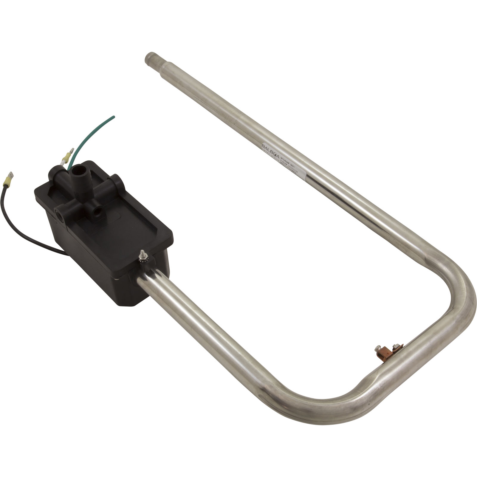 HEATER, LOWFLOW SQUARE BACK,BWG, 230V,5.5KW, SLIDE CONNECTOR | 58371