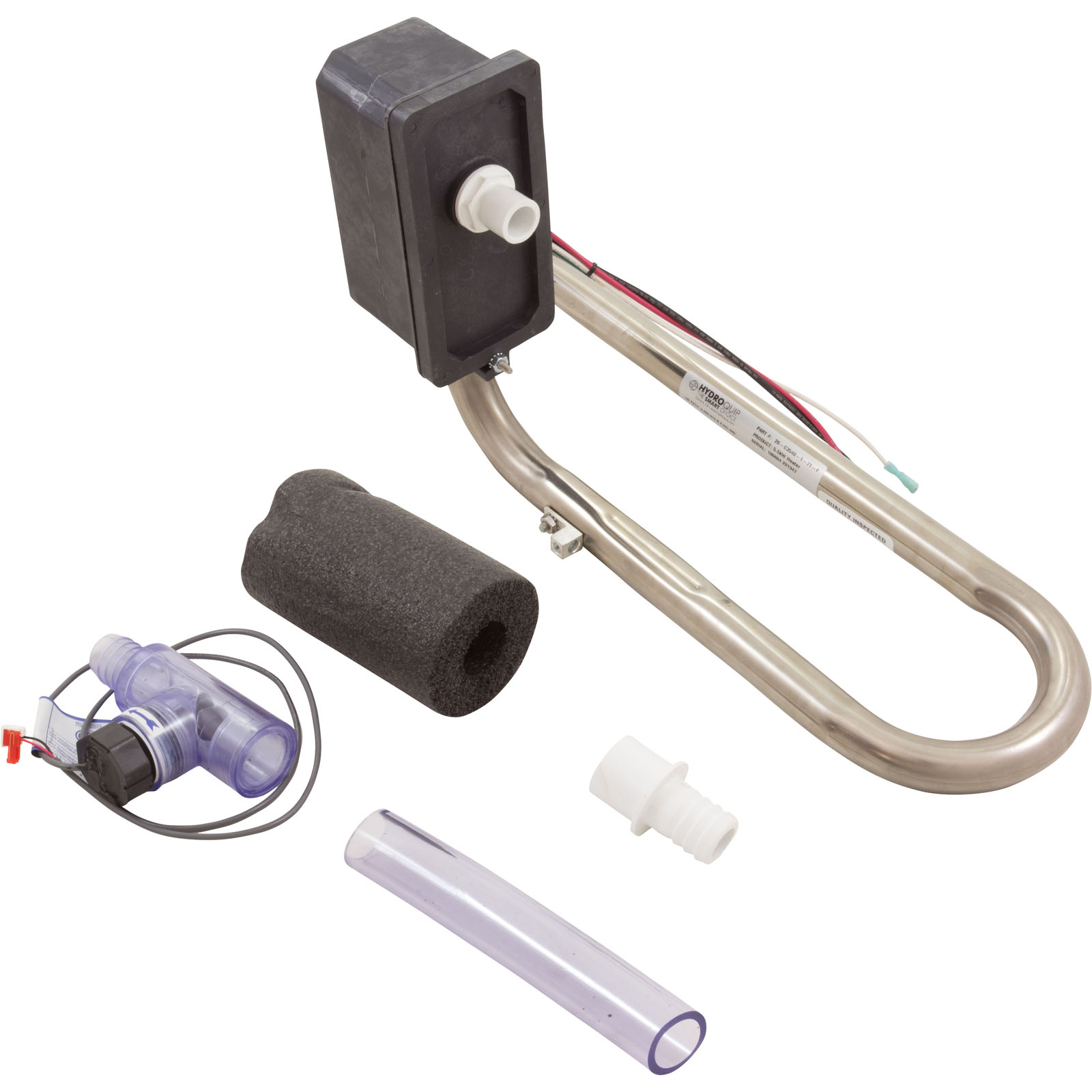HEATER, LOWFLOW,D-1 TRI-BEND,2.1/3.4KW,115/230V,W/FLW SWITCH | 26-C3548-1-7T-F