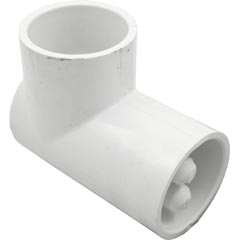 90 Elbow, 1-1/2" Slip x 1-1/2" Slip, with Dual Thermowell 47-270-1005