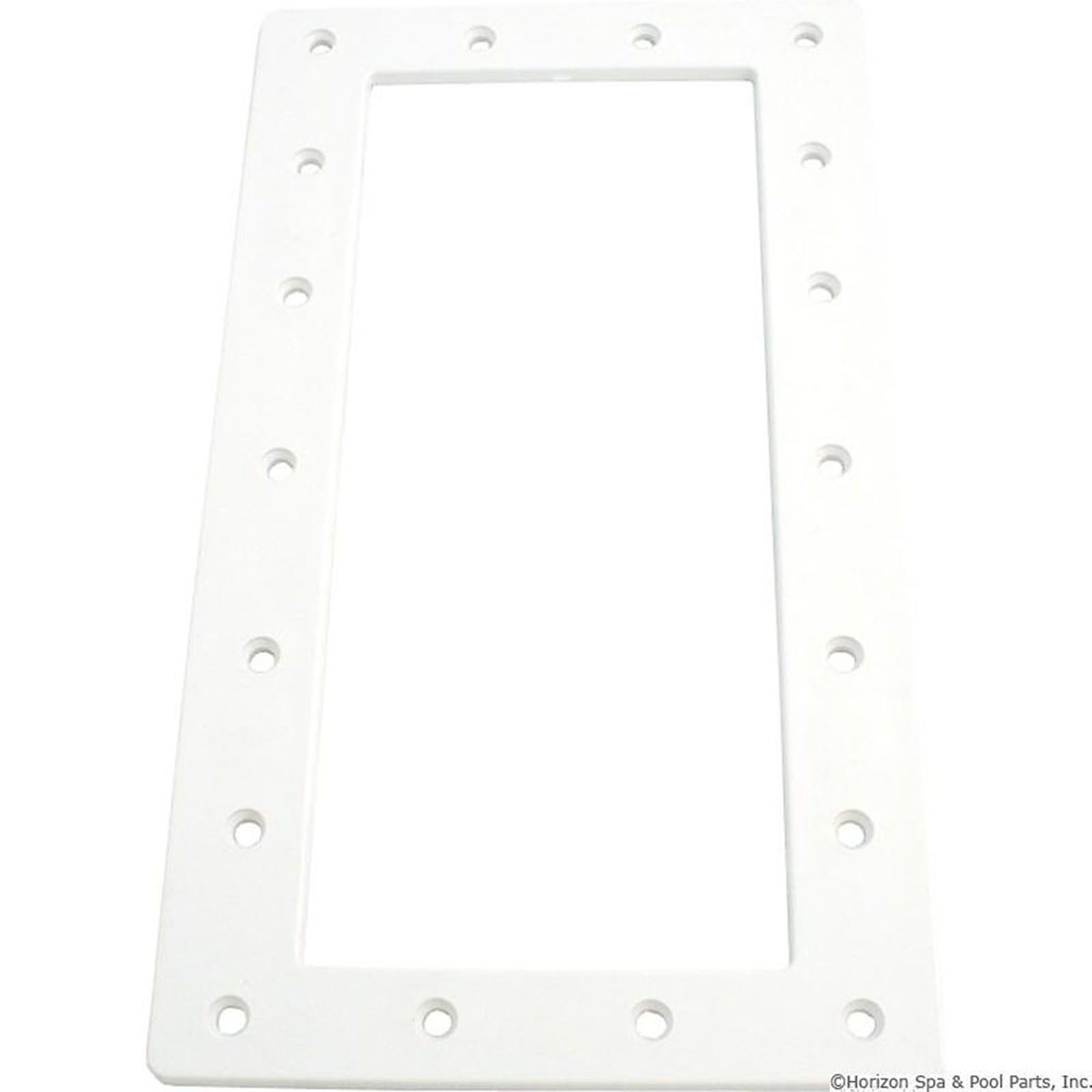 SKIMMER FACEPLATE, WATERWAY FLOPRO, WIDE MOUTH, WHITE | 519-4110