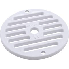 Faceplate Grate, Hayward, 4"fd, Inlet Fitting, White 55-150-2500