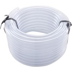 Air/Water Tubing, Vinyl, 3/8"id x 9/16"od, 50ft Roll 55-270-1512