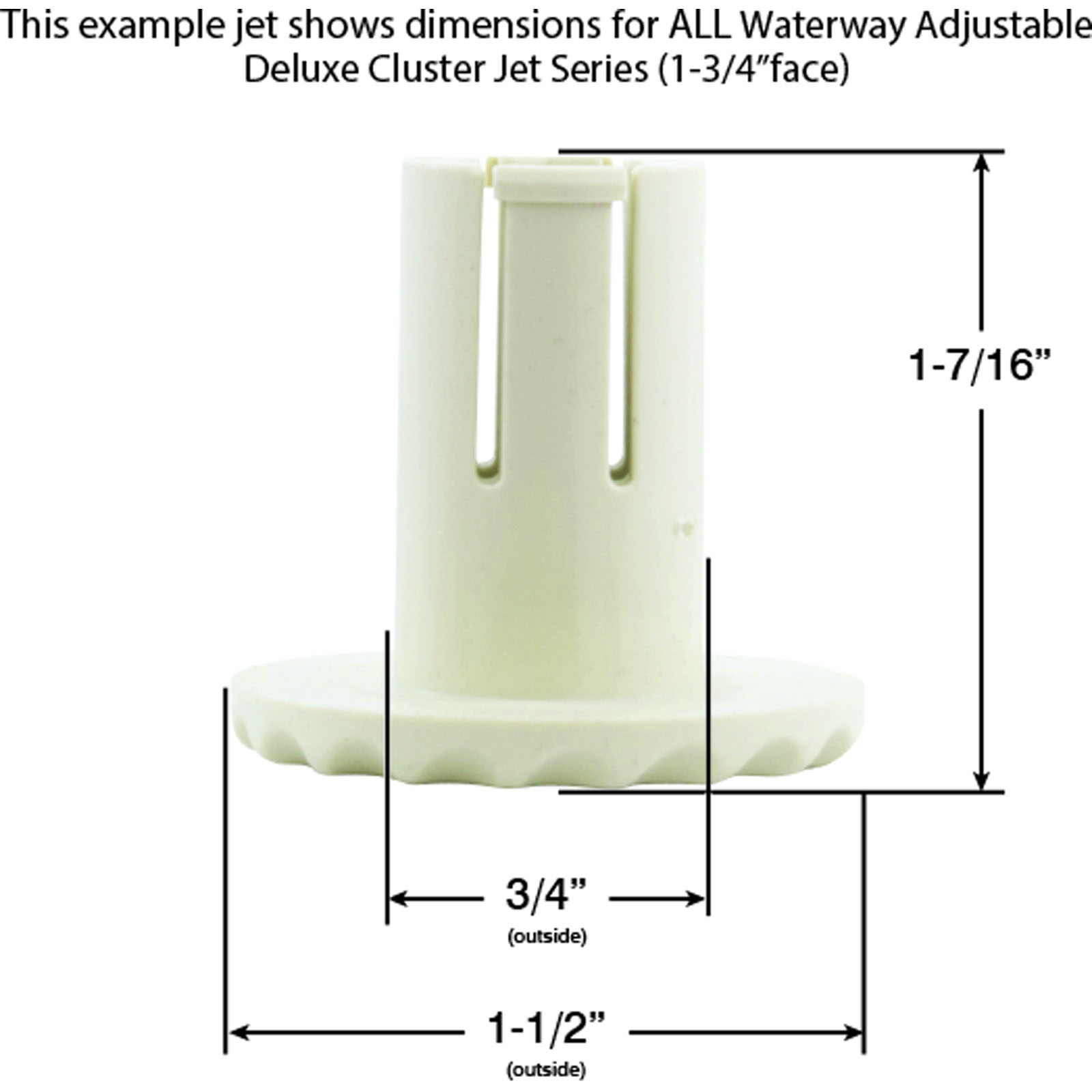 Picture of 217-0511 Jet Intl WW Cluster Deluxe1-1/2