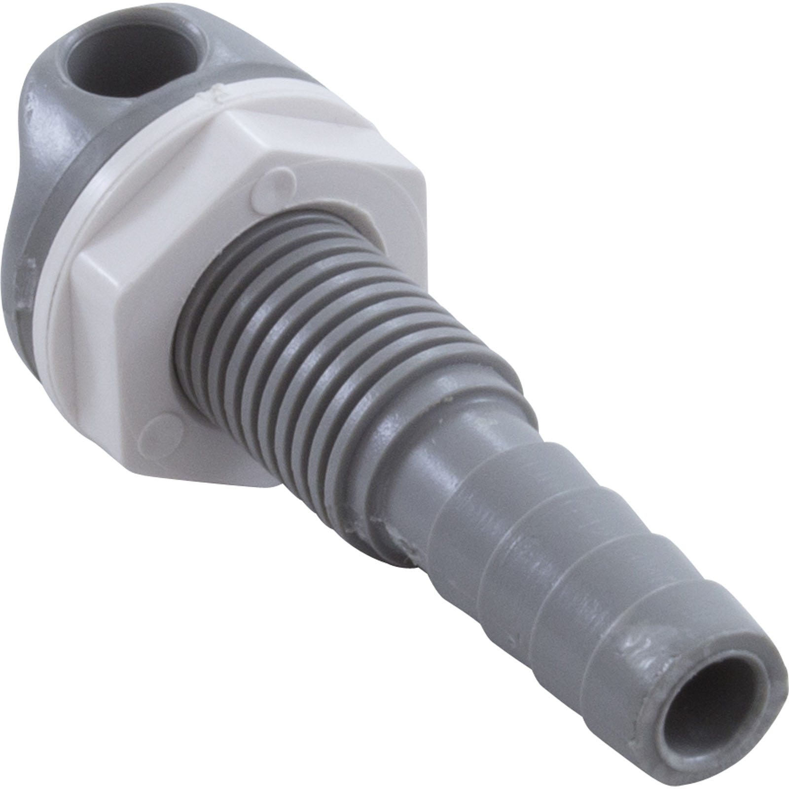 Picture of Water Nozzle, Waterway, with Wall Fitting, Gray
