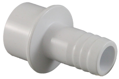 Barb Adapter, 1" Spigot x 3/4" Slip x 3/4" Barb 55-270-2075