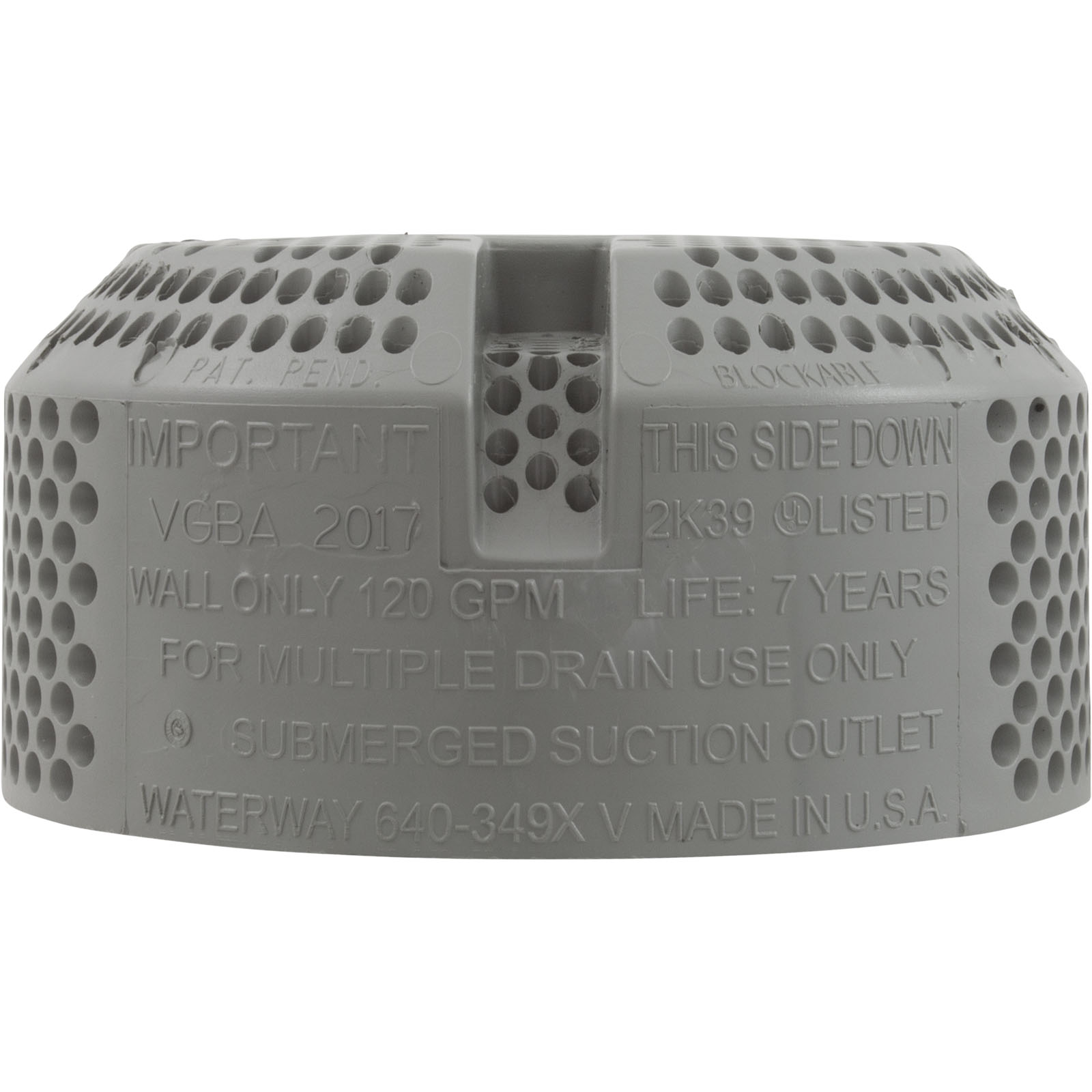 Picture of 642-3277 V Suction Cover WW 3-1/2