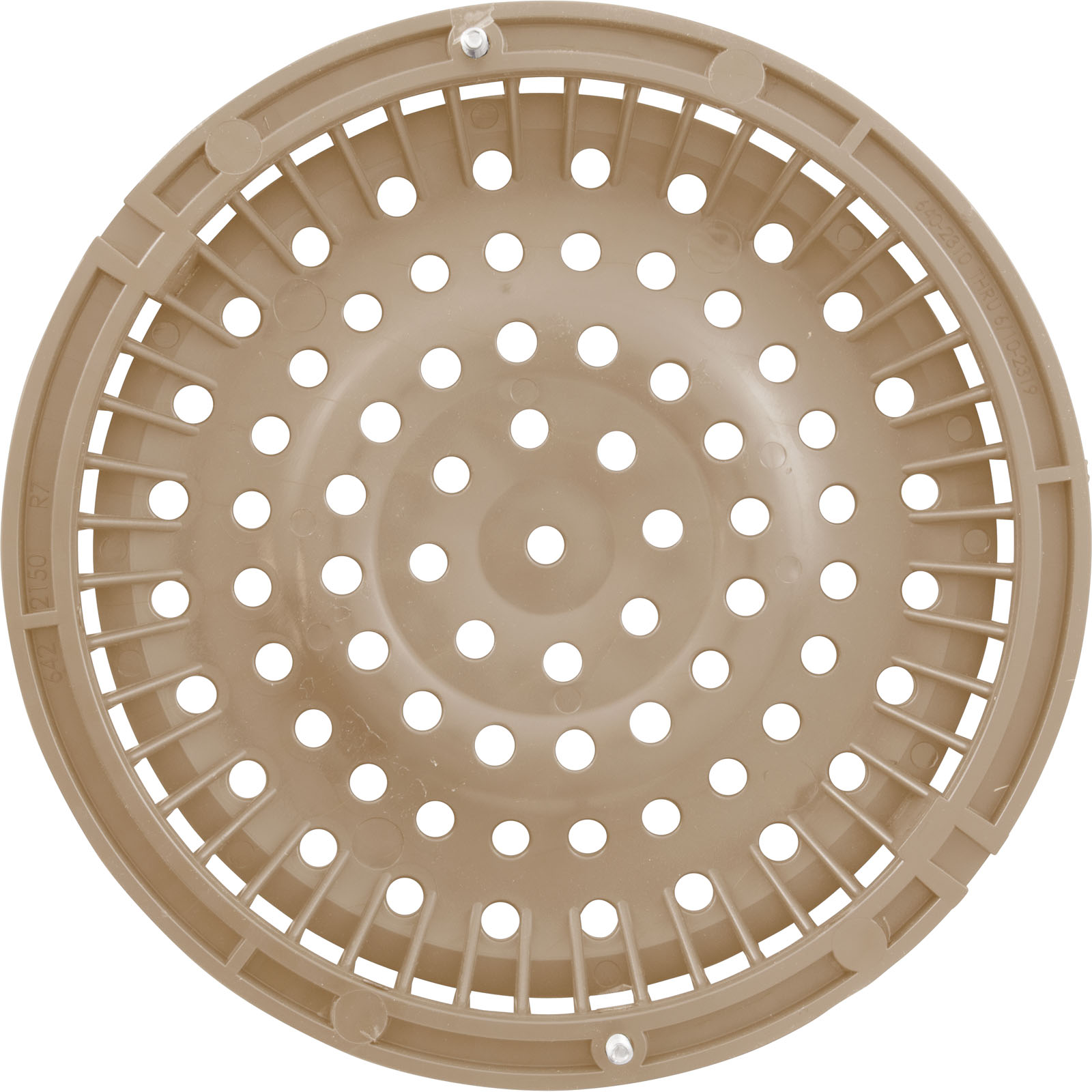 Picture of 642-2159-BEI V Main Drain Grate WW Anti-Vortex 8