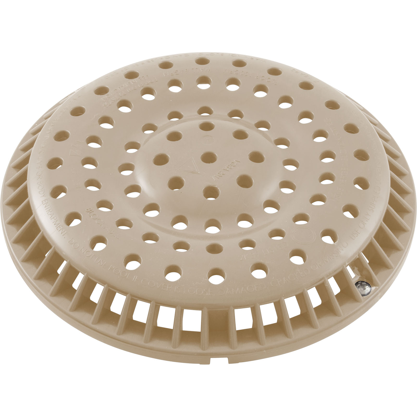 Picture of 642-2159-BEI V Main Drain Grate WW Anti-Vortex 8