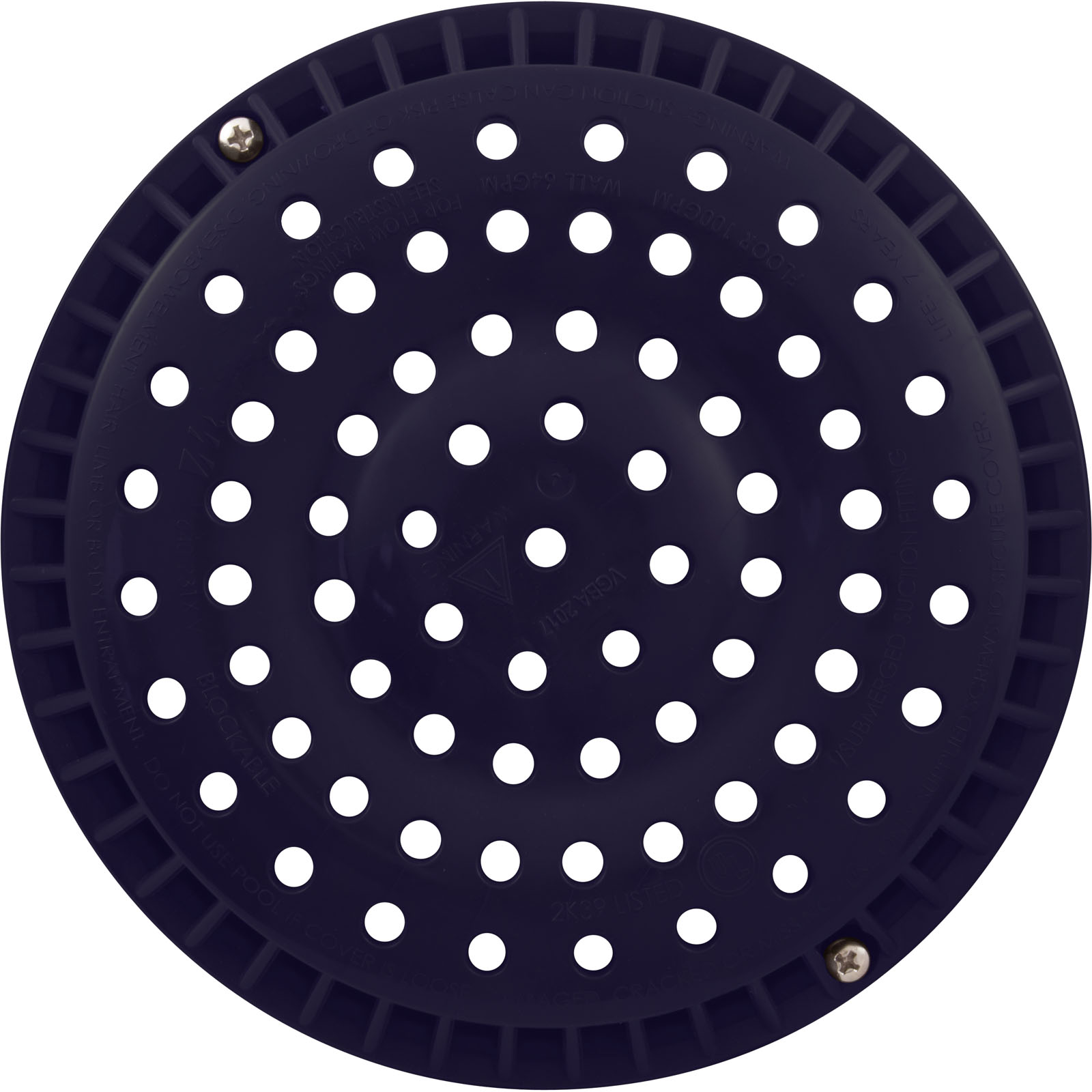 Picture of 642-2159-DKB V Main Drain Grate WW Anti-Vortex8