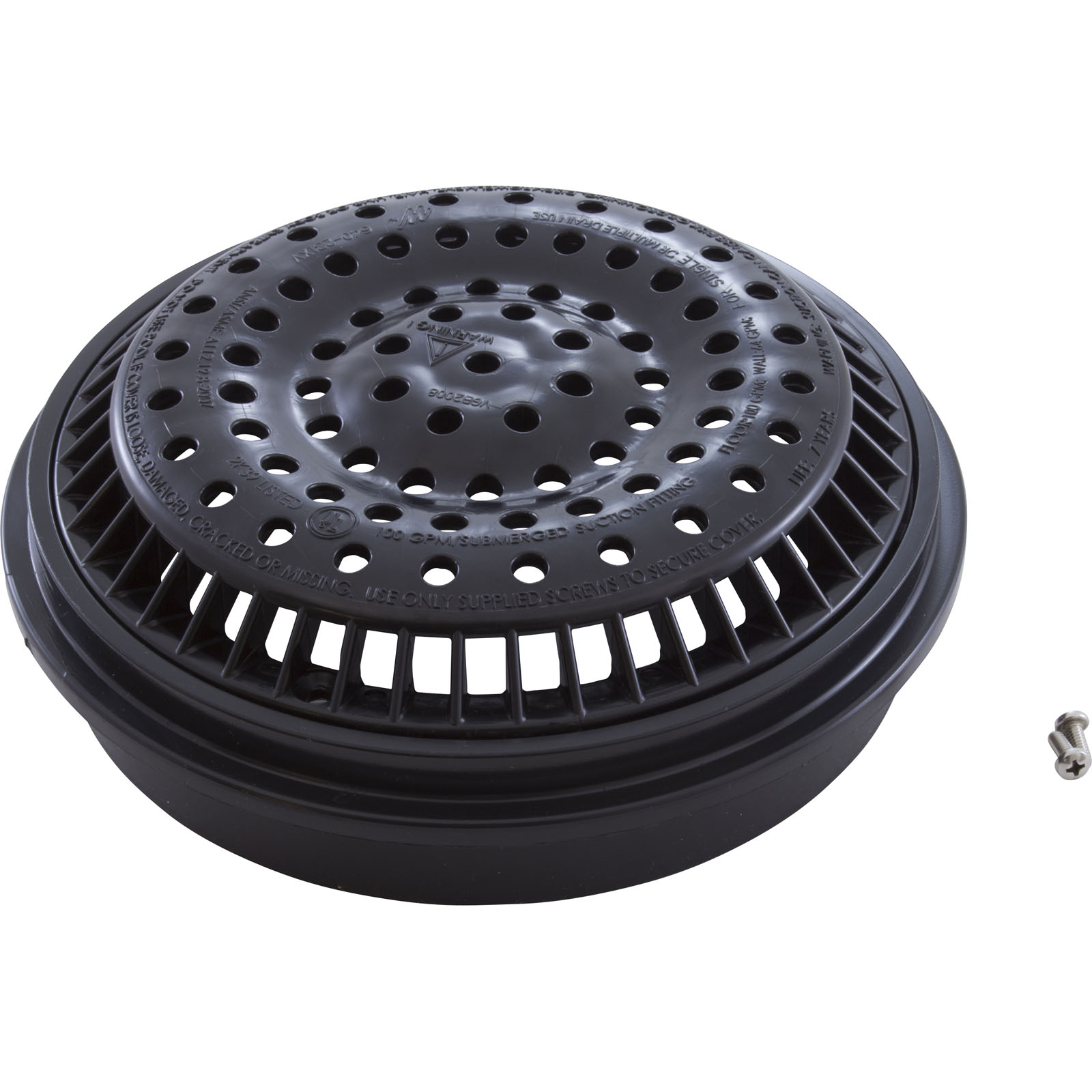 Picture of 640-2341 V Main Drain Grate WW Anti Vortex 8