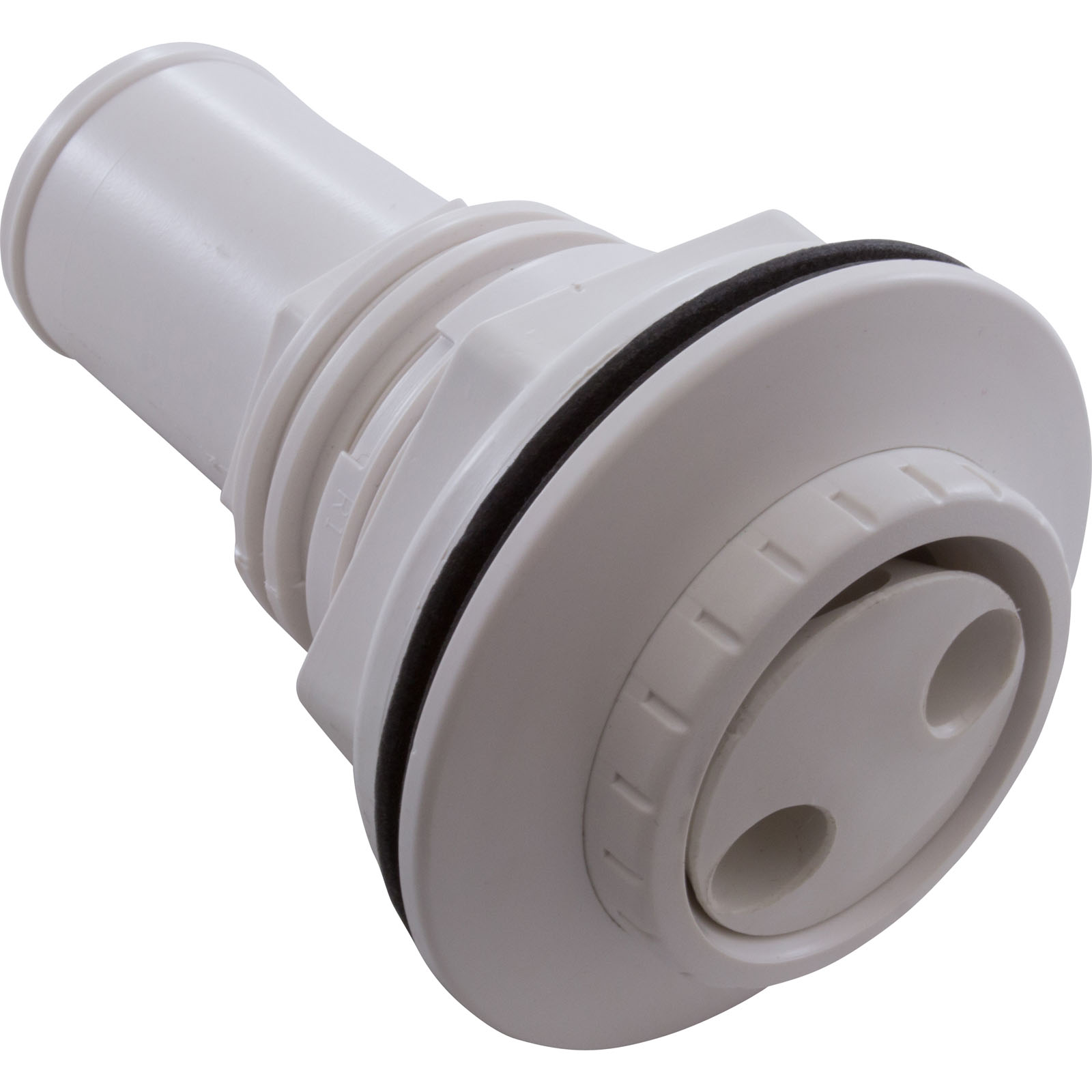 Picture of 550-1420 Eyeball Fitting WW 1-1/2"b 3-1/2"fd Dual Orifice White
