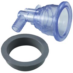 Jet Body, WW Poly Storm, a3/8"RB x w3/4"RB,SGMS Grommet,Thd 55-270-4648