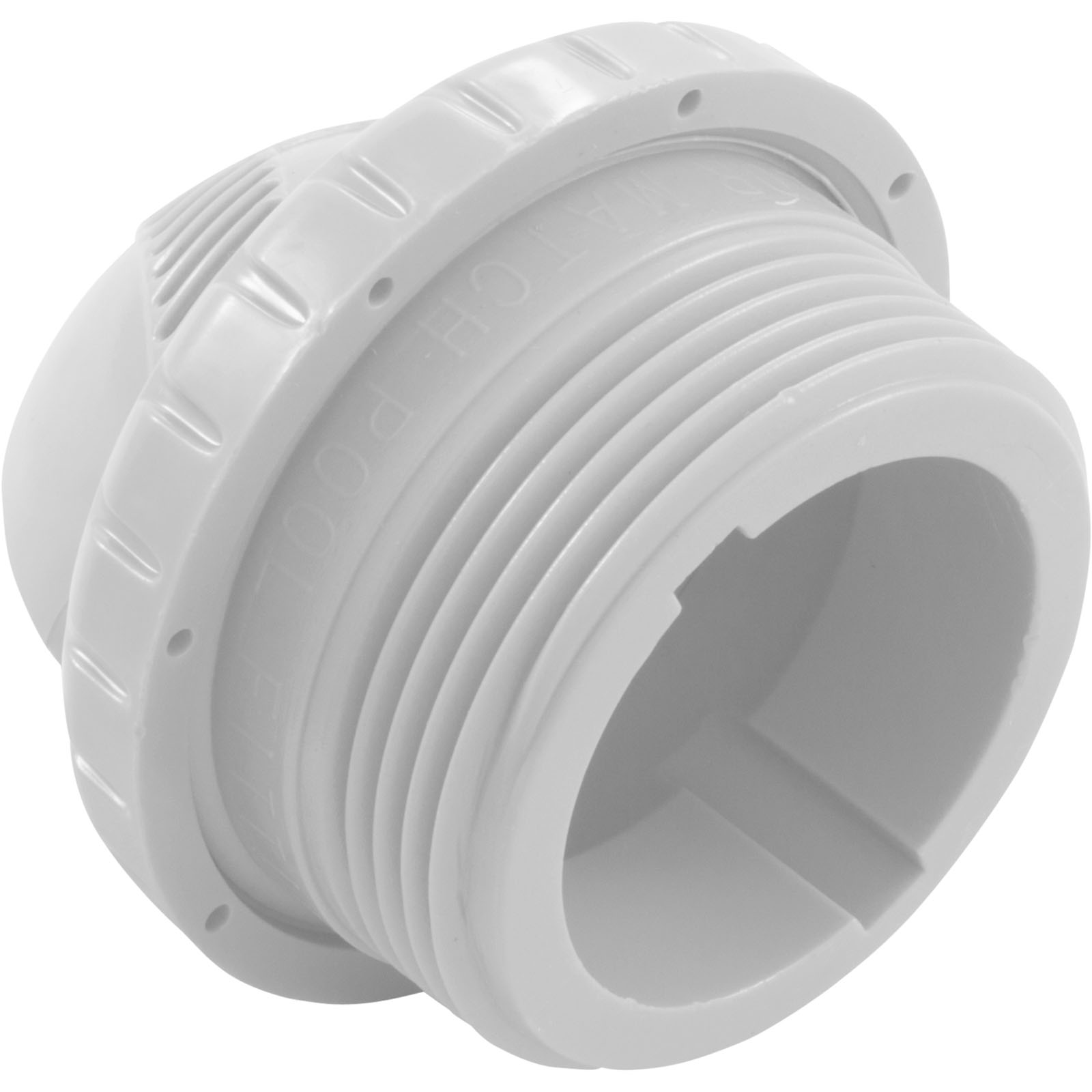 Picture of Inlet Fitting, Infusion Venturi, 1-1/2"mpt, White