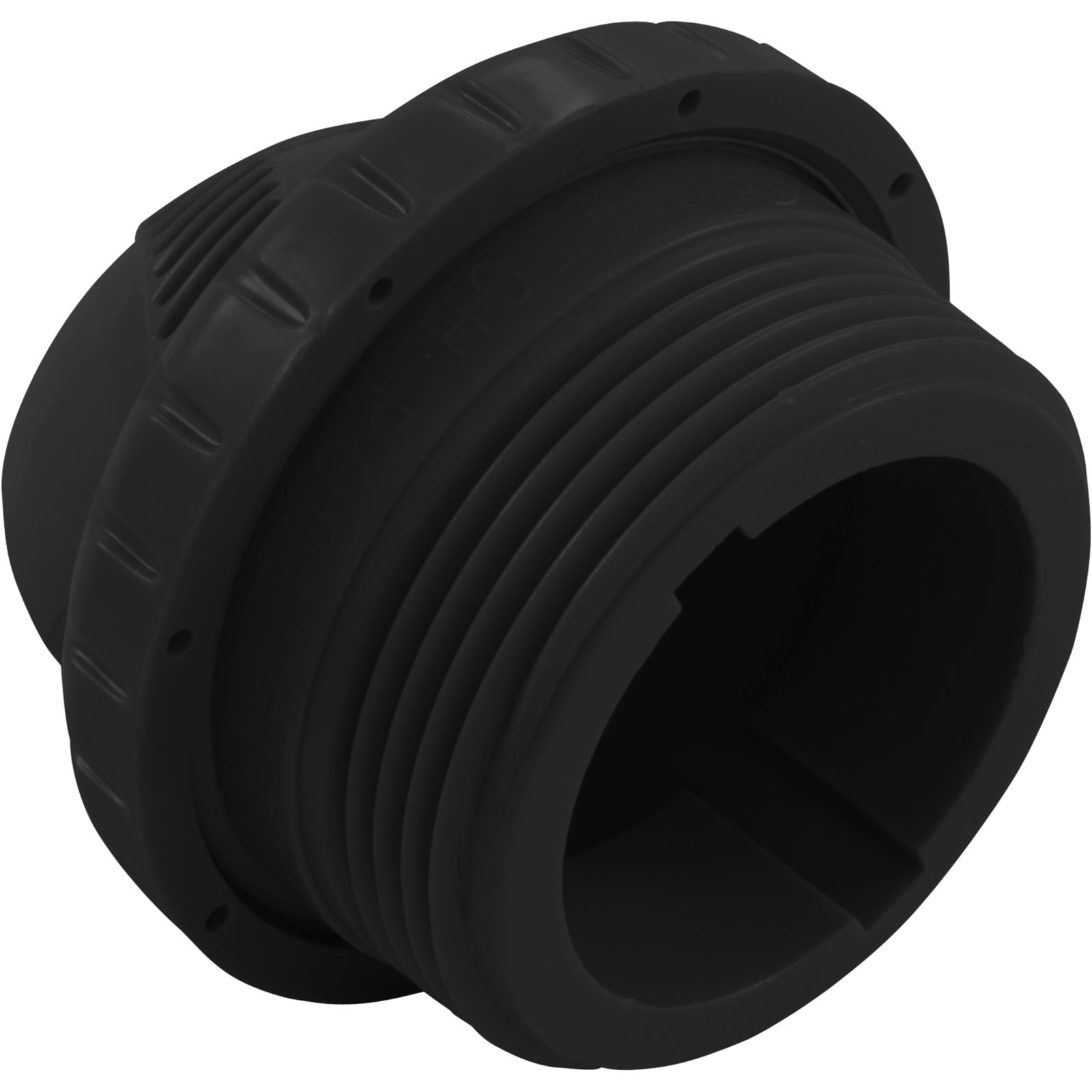 Picture of Inlet Fitting, Infusion Venturi, 1-1/2"mpt, Black