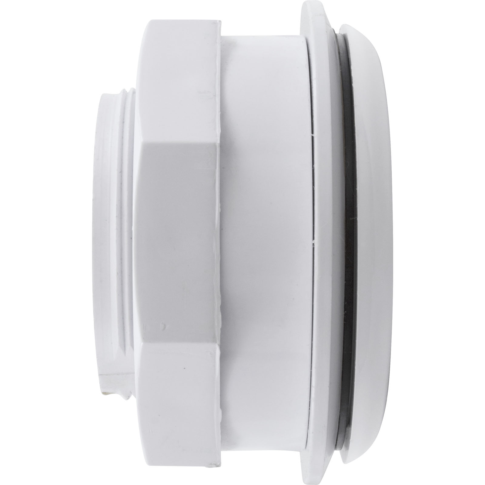 Picture of 25522-000-000 Wall Fitting CMP 3"hs 1-1/2"mpt 3-1/2"fd w/Nut White