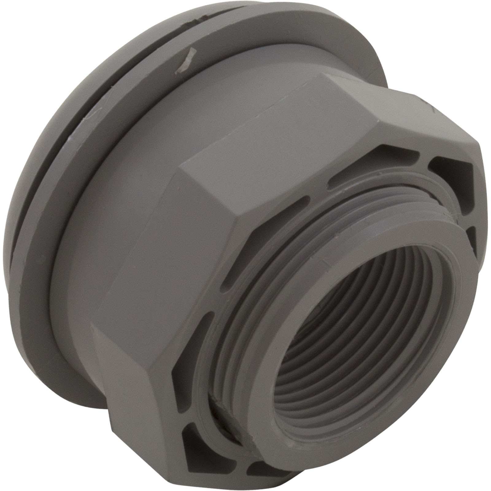 Picture of 25522-001-000 Wall Return Fitting CMP 1-1/2" x 1-1/2" Vinyl Gray