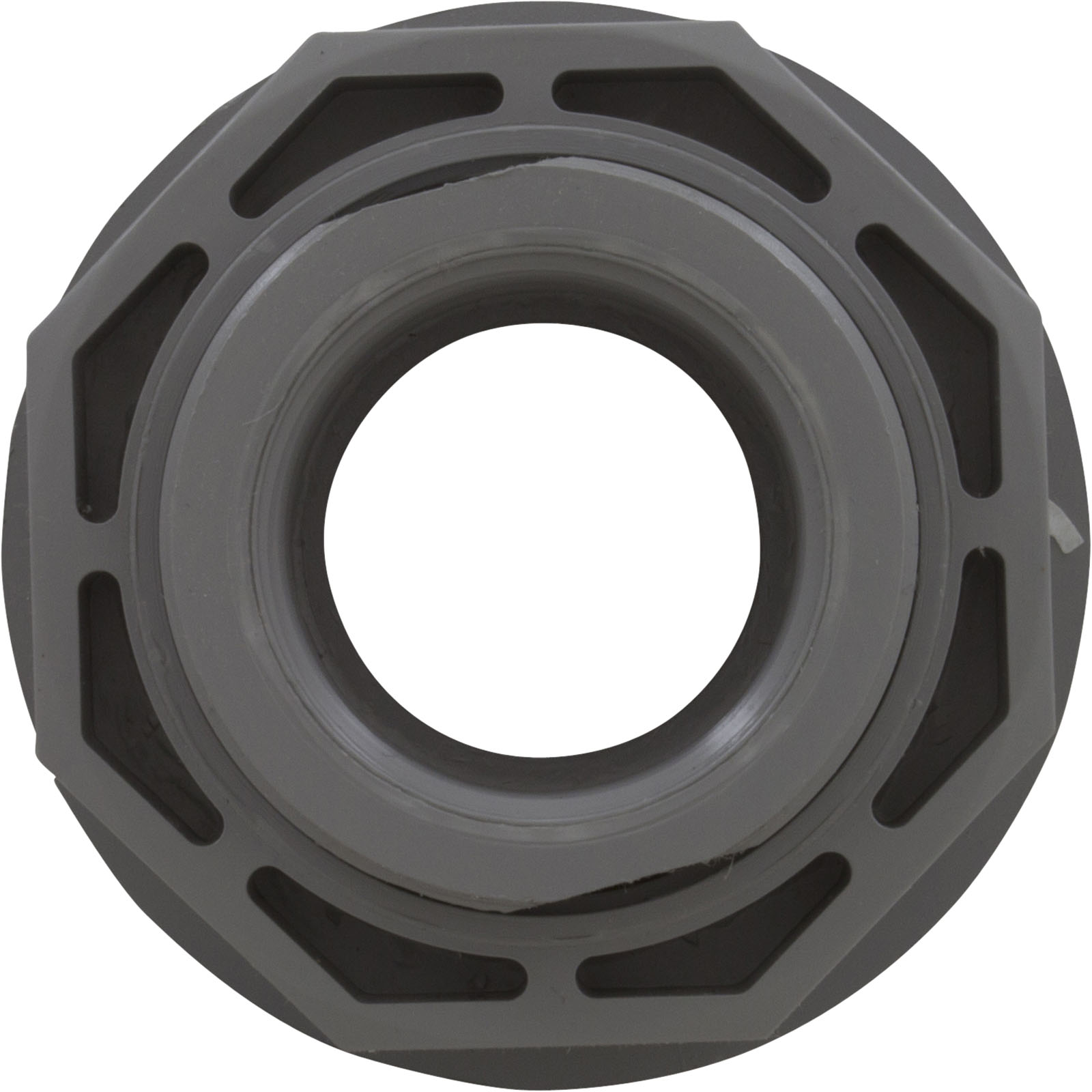 Picture of 25522-001-000 Wall Return Fitting CMP 1-1/2" x 1-1/2" Vinyl Gray