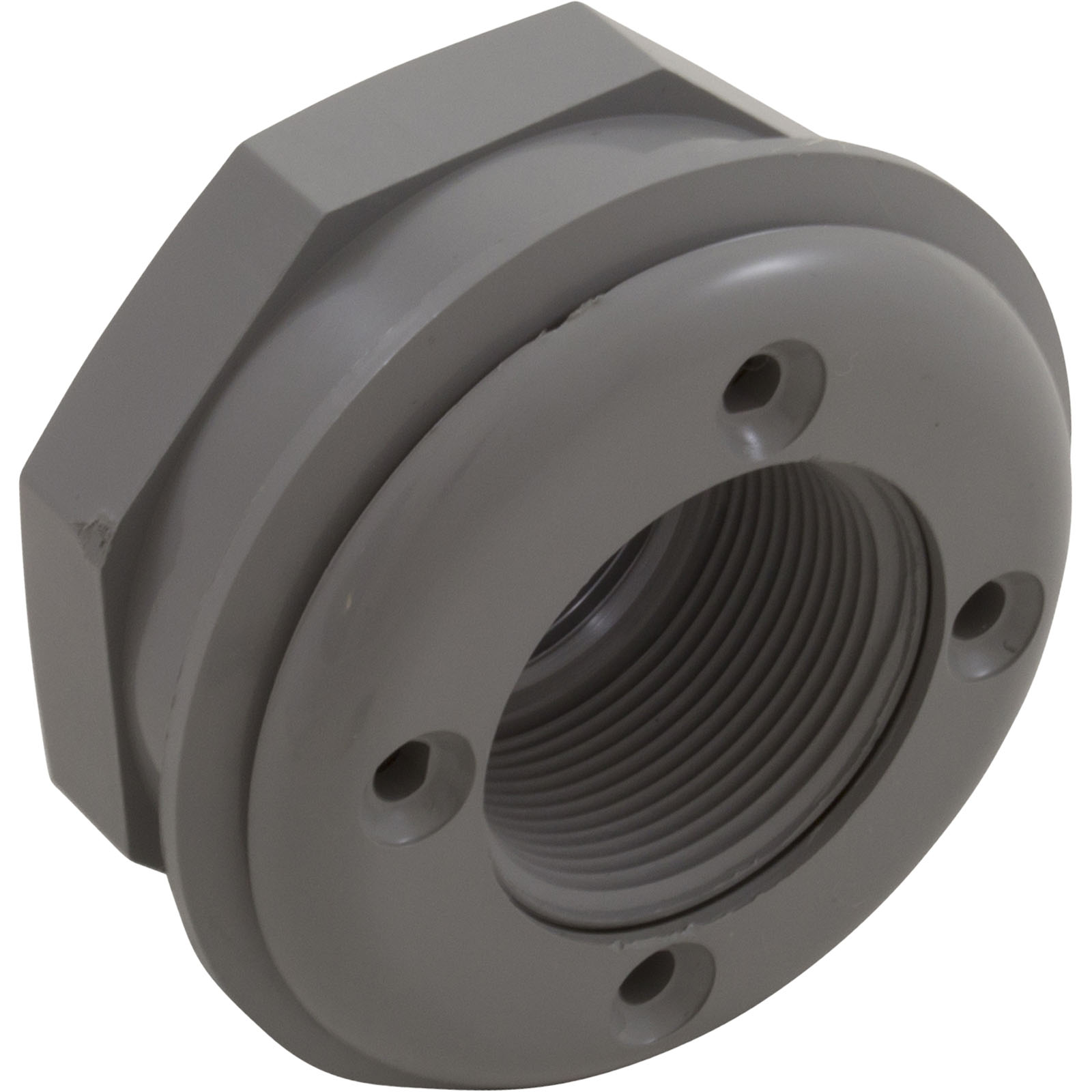 Picture of 25522-001-000 Wall Return Fitting CMP 1-1/2" x 1-1/2" Vinyl Gray