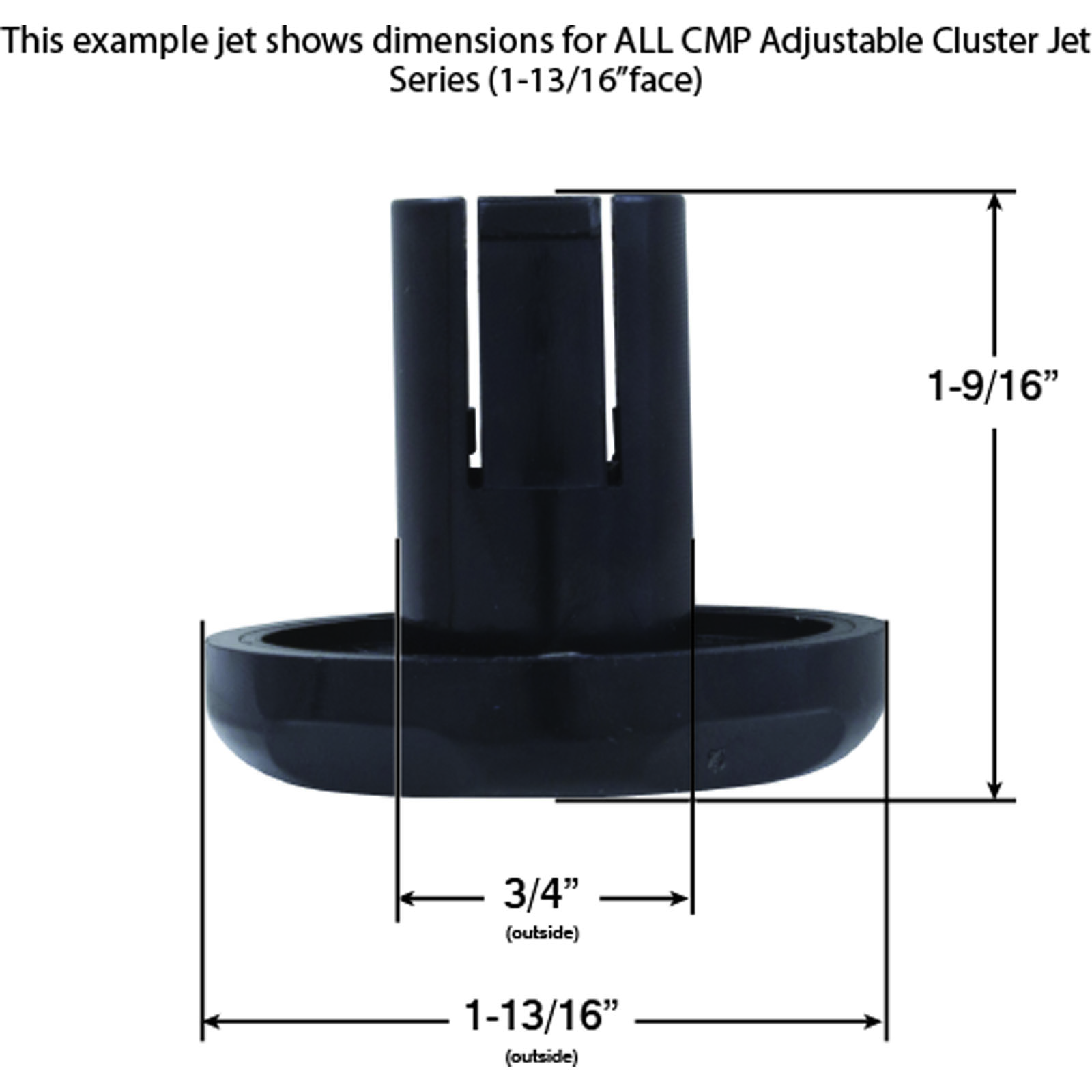 Picture of 23510-111-000 Jet Intl CMP Cluster 1-13/16