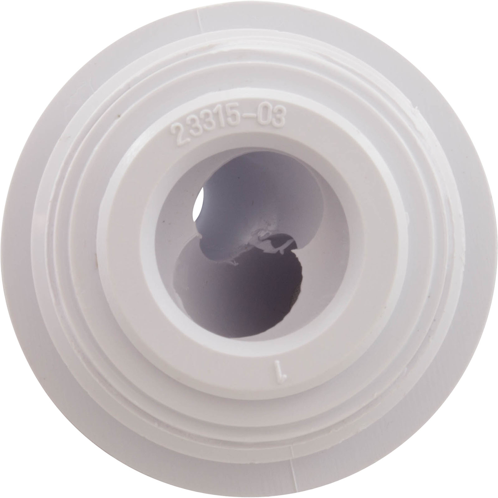 Picture of 23315-030-000 Jet Intl CMP Spa Master Pulsator Ribbed White