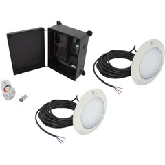 EvenGlow Pool Light Kit, RGB, Dual, 80ft, with Driver 56-330-2205