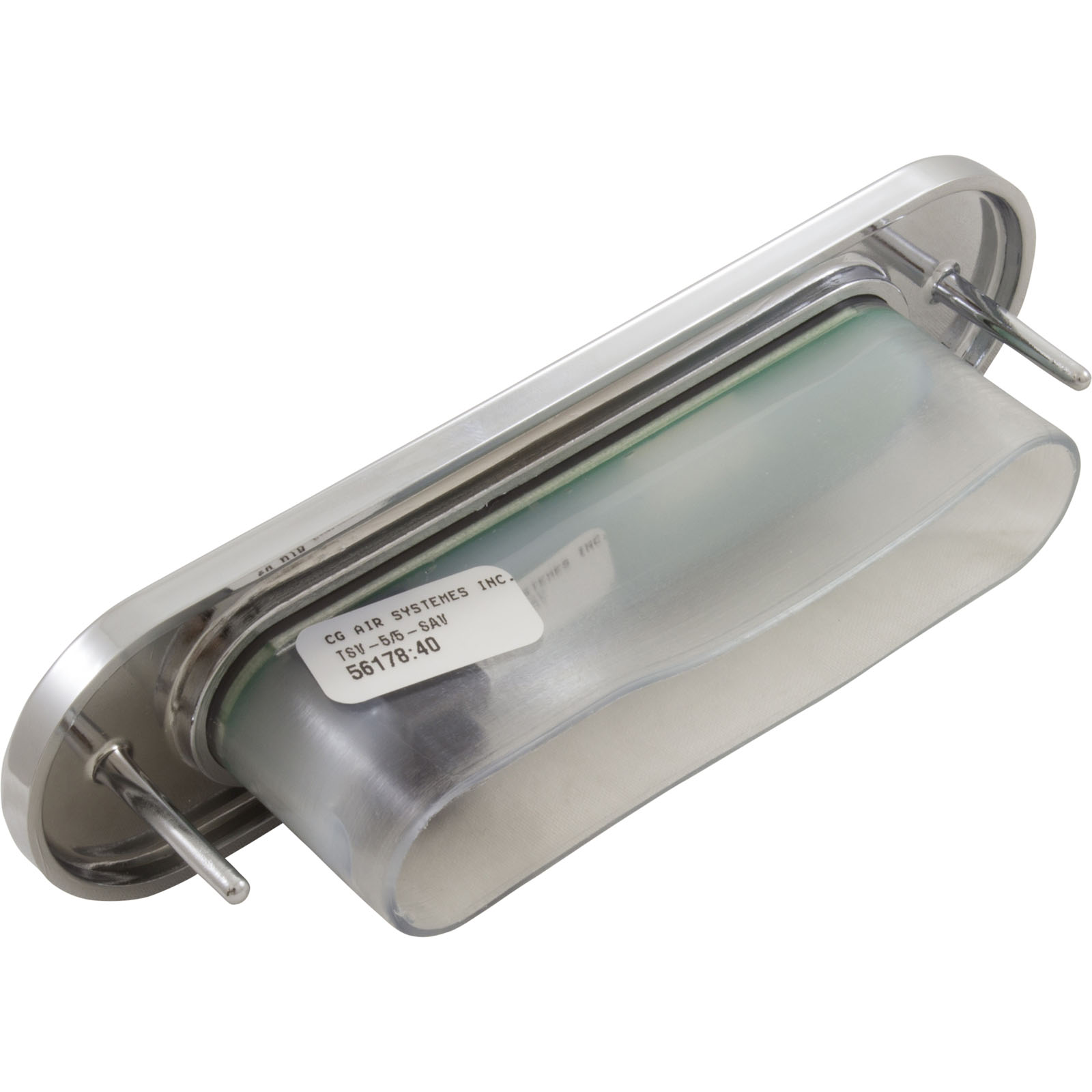 TOPSIDE, CG AIR CLASSIC LED, CHROME, PRIOR 2005 