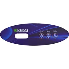Overlay, Balboa Water Group MVP240/VL240, P1/Temp/Light 58-138-1284