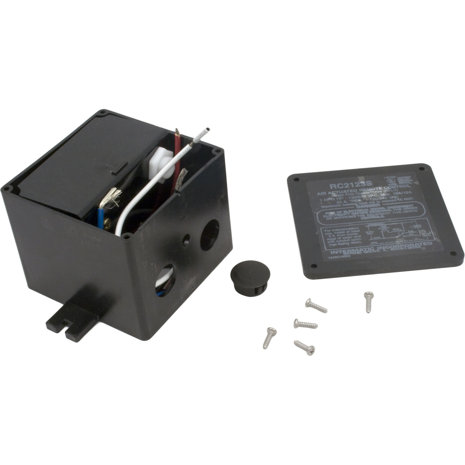 Picture of RC2123S Air Control Box Intermatic 115v/230v One CircuitHigh/Low