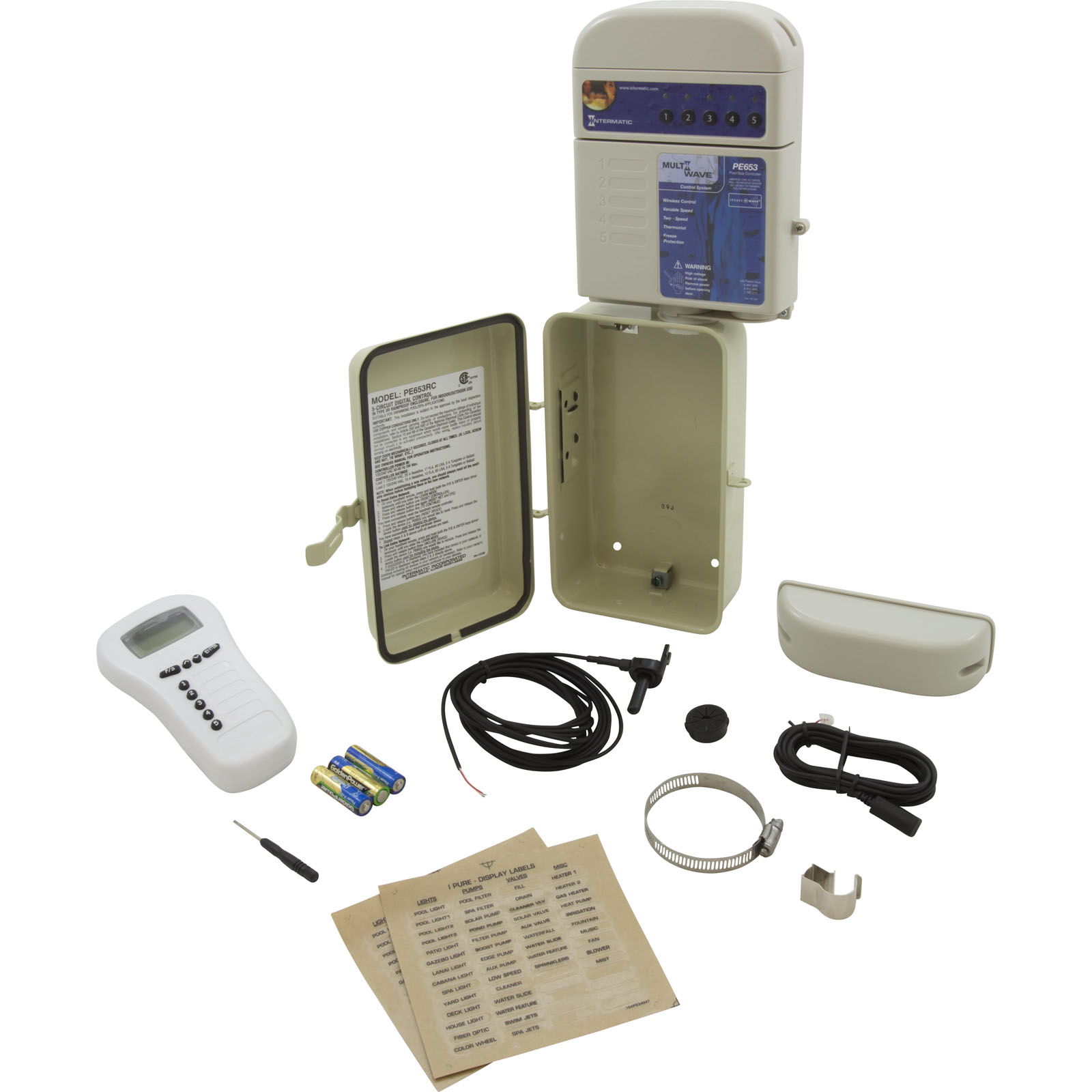 Picture of PE653RC Control Intermatic Multi-Wave PE653RC 5 Circuit w/Remote